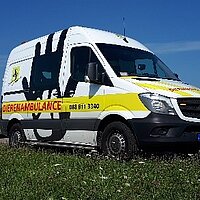 Dierenambulance met logo