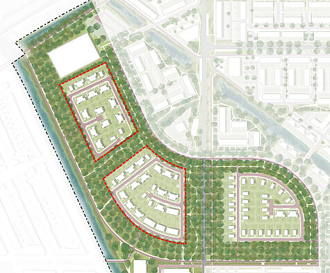 Europakwartier Noord Almere Poort velden A en B